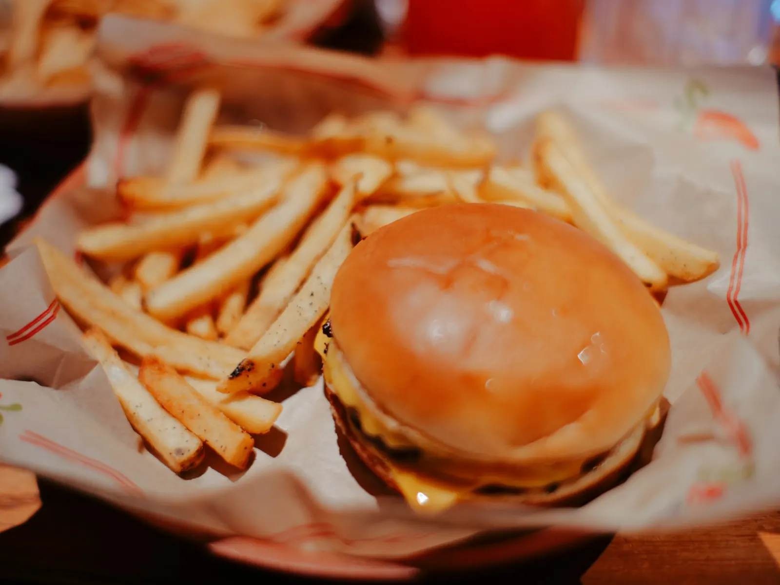 Illustrative burger photography; not a confirmed Herbie’s menu item